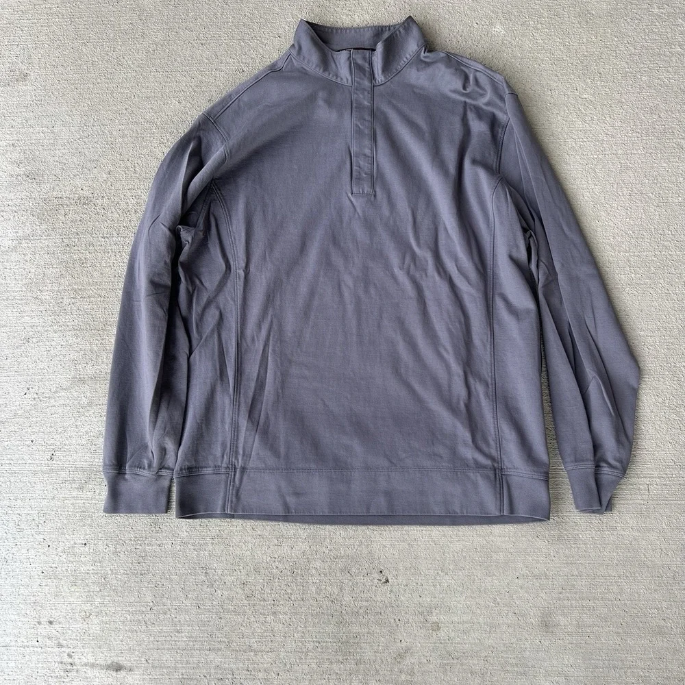 Nike Tiger Woods Collection Mens XL Golf Pullover 1/4 Zip Long Sleeve‎ Dri Fit